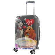 Vali du lịch xách tay 7kg size 20 nhựa hình dễ thương TM972