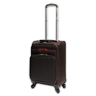 Vali xách tay Hàn Quốc vải nhỏ size 18 mở nắp màu nâu TM085