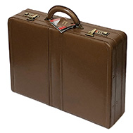 Cặp Samsonite da thật Genuine Leather đựng hồ sơ hai bộ đồ TM444