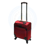 Vali kéo siêu nhỏ Nhật Mini xách tay vải màu đỏ cam nữ đẹp TM082
